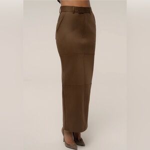 JLUXLABEL Brown Joy Maxi Skirt